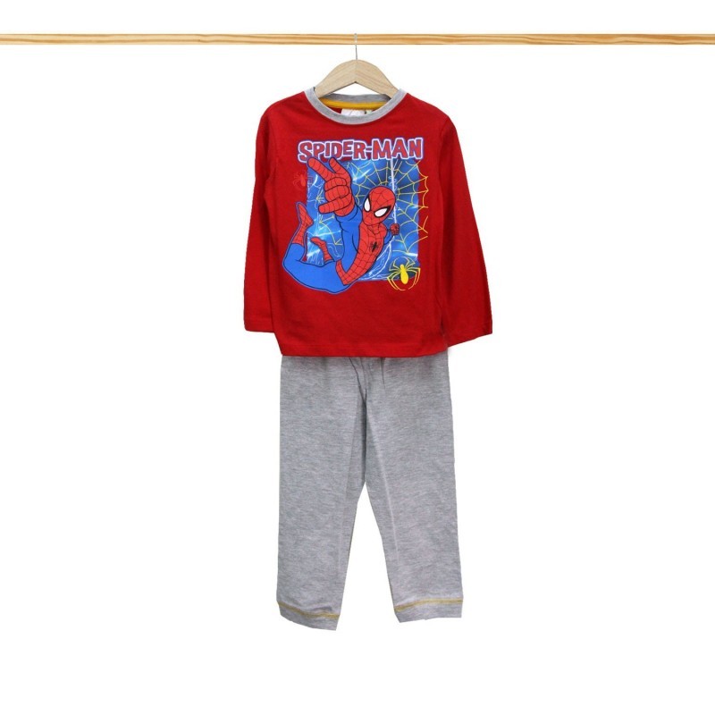 PIGIAMA LUNGO COTONE BAMBINO MARVEL SPIDERMAN 3 ANNI