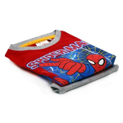 PIGIAMA LUNGO COTONE BAMBINO MARVEL SPIDERMAN 3 ANNI