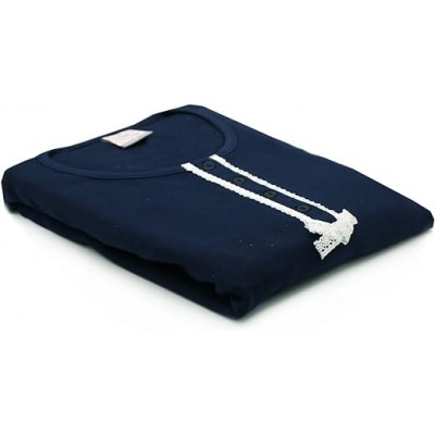 PIGIAMA DONNA CALIB CALDO COTONE G. G.SAMANTA B.NAVY TG 56